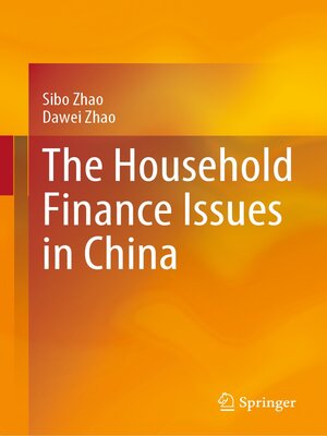 cover image of The Household Finance Issues in China